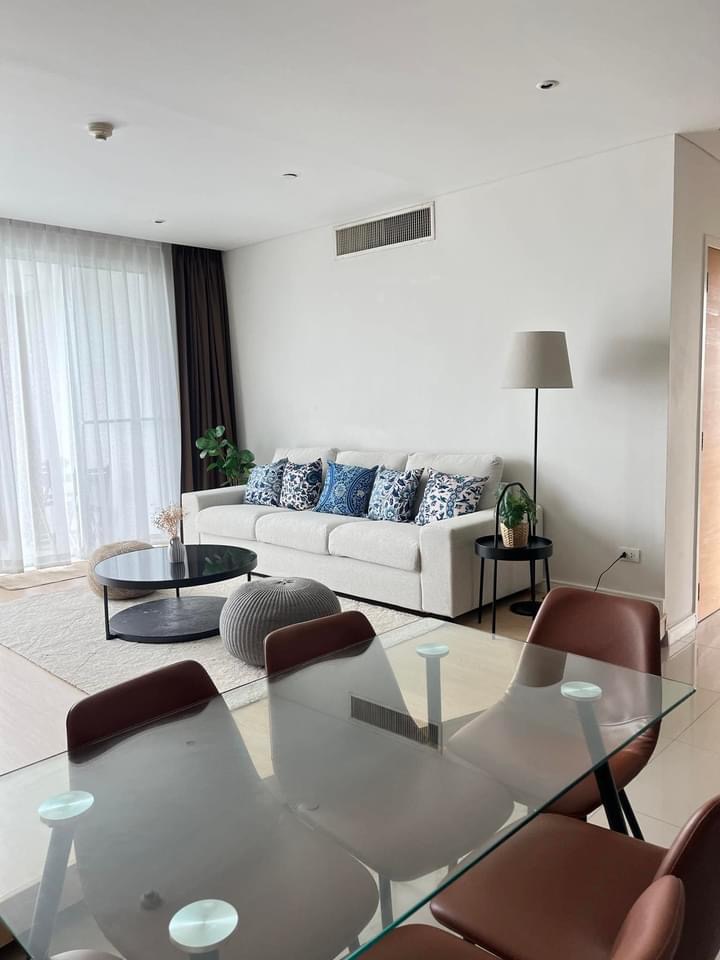 (CRH-207) Rented< Fullerton Sukhumvit, 3 bed 3bath,BTS Thonglor,Ekkamai 137sqm. 27FL