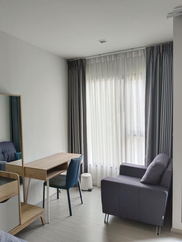 (CBM-389) （rented'till 06.2025）Life asoke-rama 9 ,26 sqm. 1bed 1bath,26th FL., 300m.  MRT