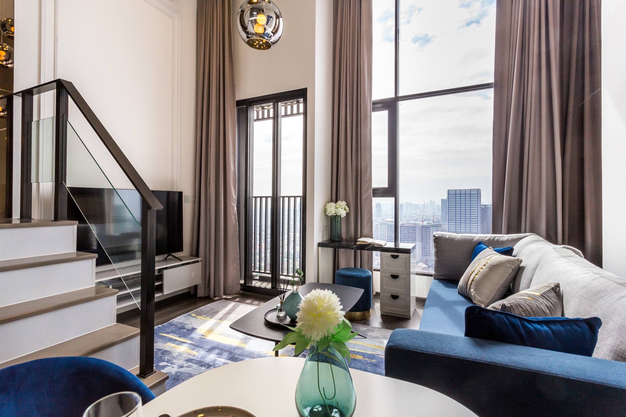 (CBM-448) Knightsbridge Space Ratchayothin，Near BTS Phaholyothin 24,38 sqm 1bed+,1bath30FL