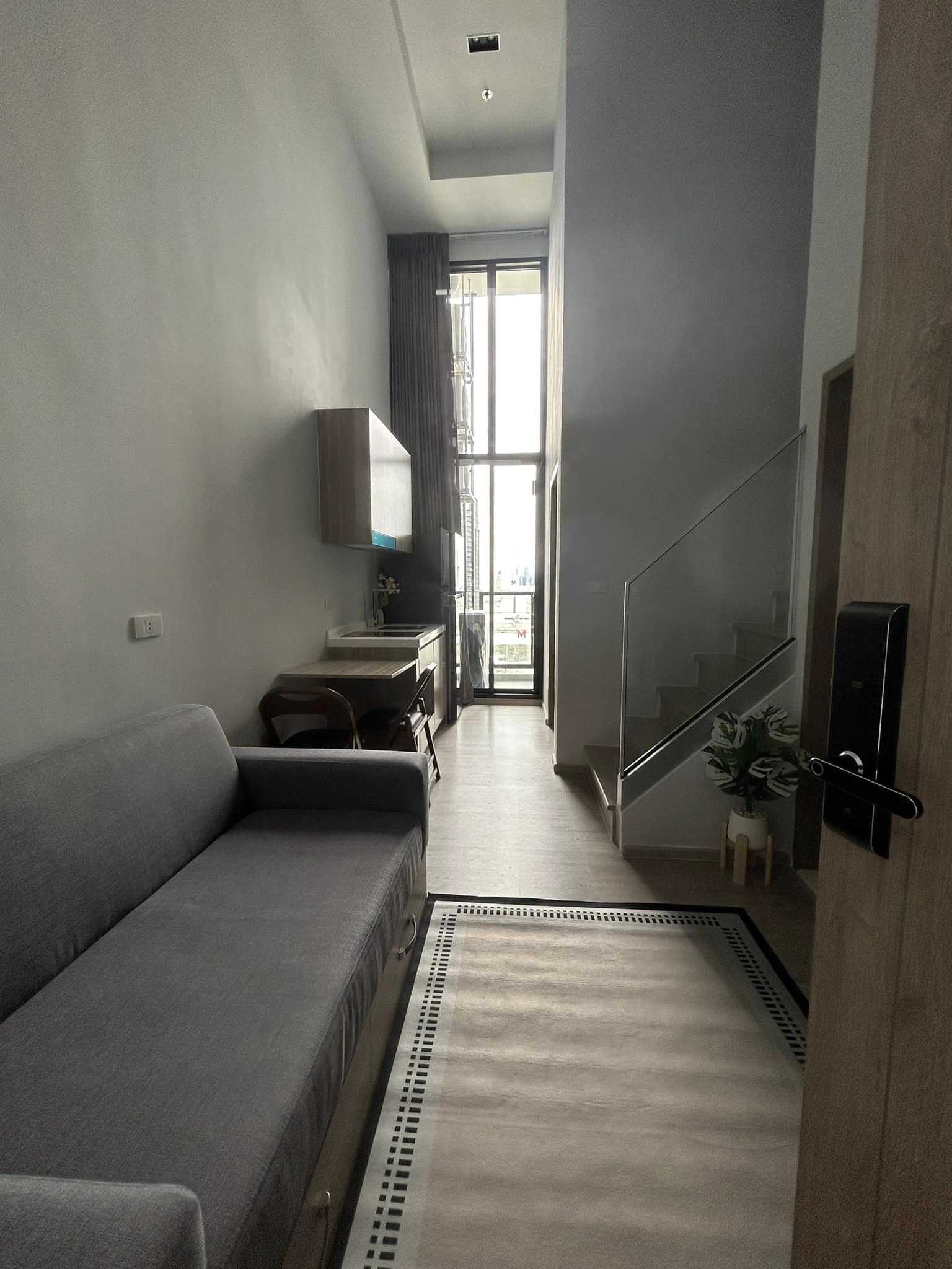 (CRA-07 ) Altitude unicorn ,BTS Talat Phlu 2bed 1bath 39.52sqm FL21