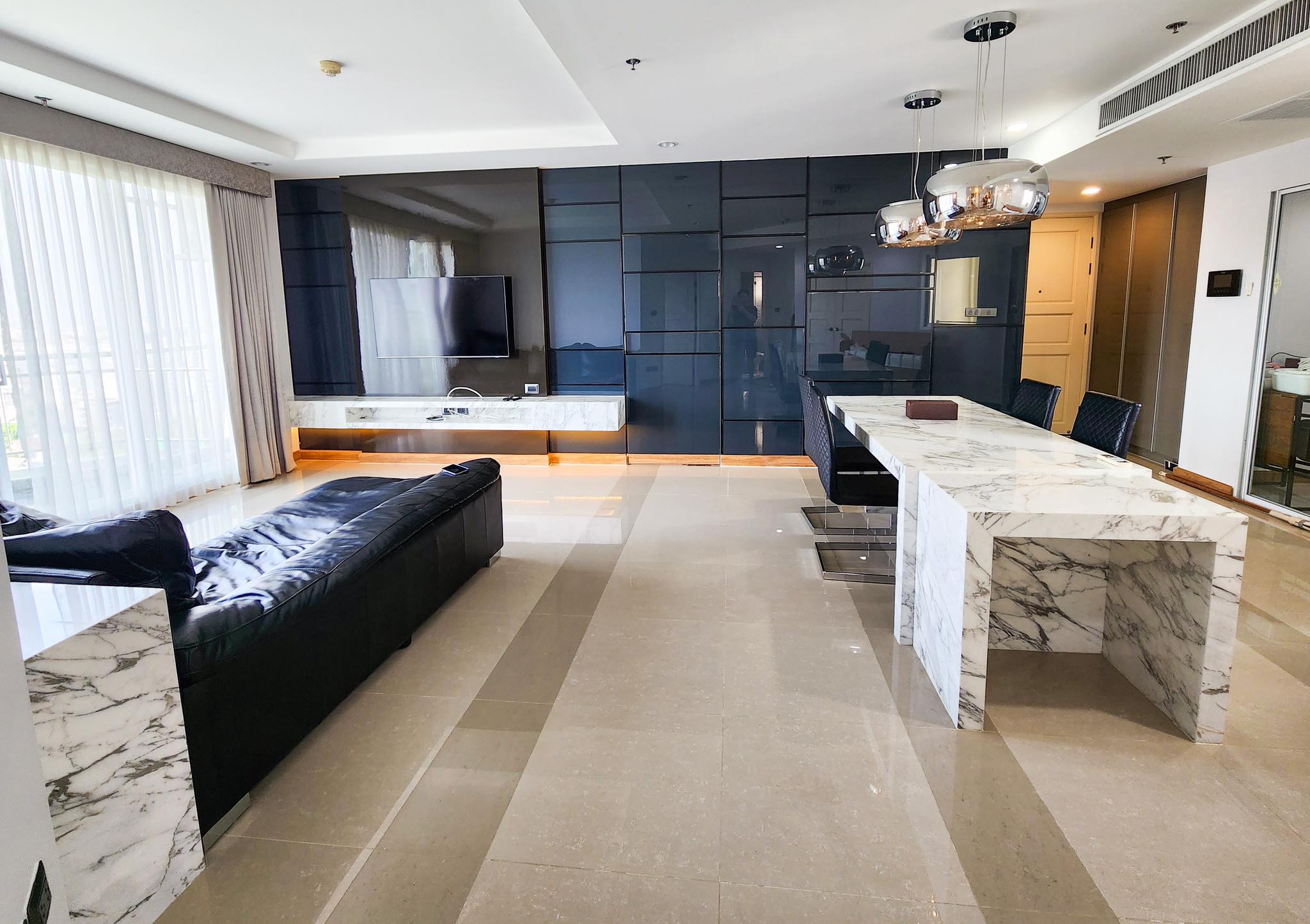 (CRA-264) RENTED Supalai Wellington, Cultural Center MRT 3bed 3bath 125sqm 18FL Building 4