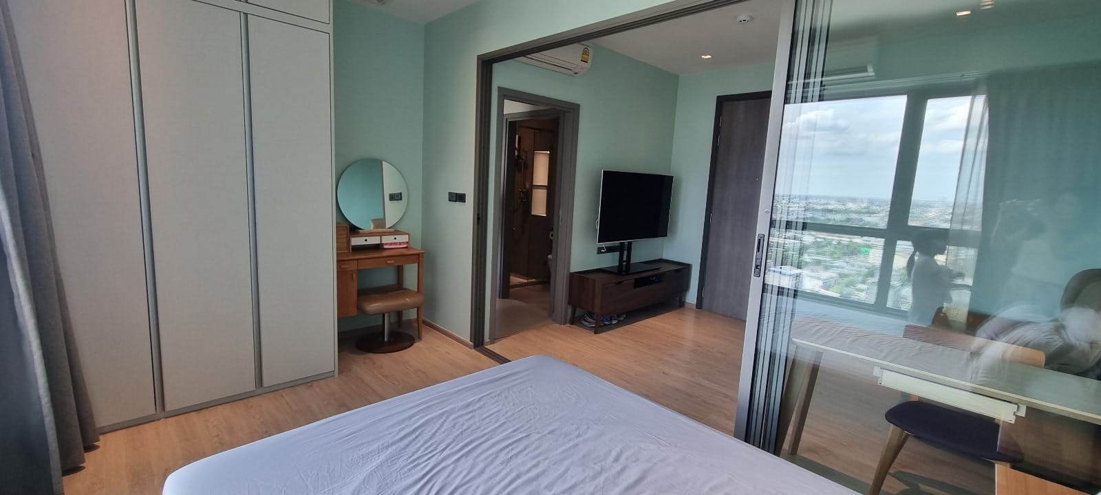 (CRL-480),Whizdom Station Ratchada-Thapra,BTS Talat Phlu 120m.,1 bed 1 bath,32sqm.,21FL