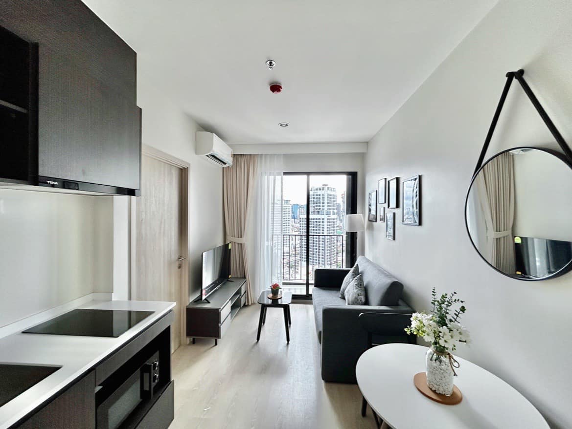 (CRF-43) Nue Noble Ratchada-Ladprao, 450m. to MRT Ladprao ,26sqm 1bed 1bath 27FL