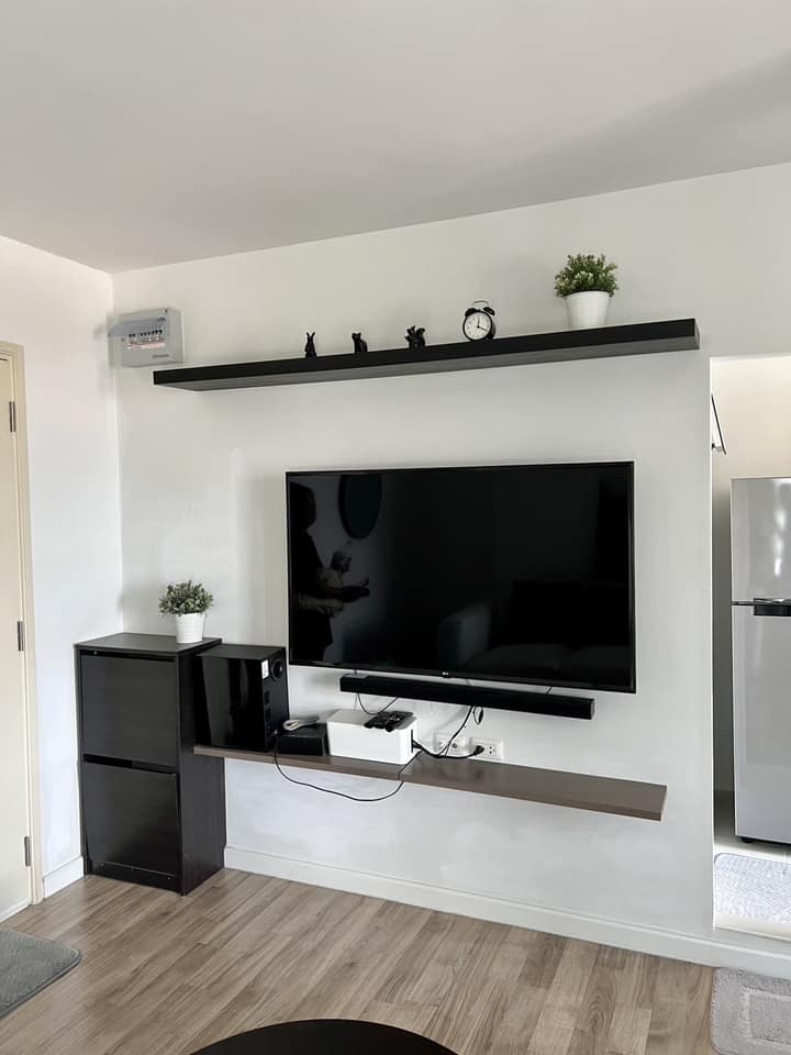 (CRL-555),dcondo Onnut - Rama 9,Near Airport Rail Link Ban Thap Chang,1 bed 1 bath,30sqm.,6FL