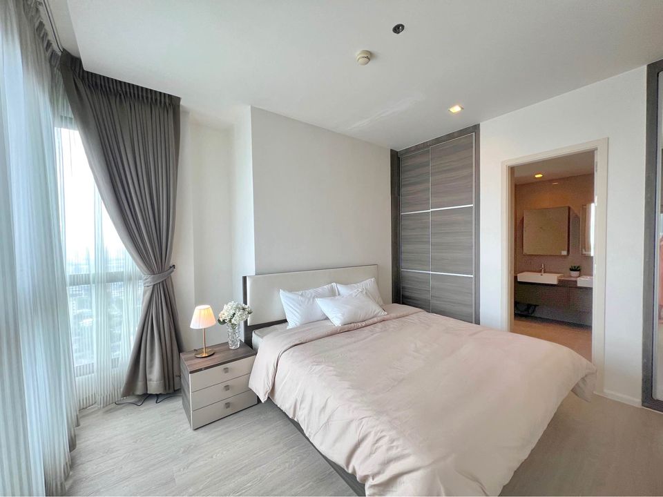 (CRA-604)Quinn Ratchada 17, Sutthisan MRT 2bed 2bath 66sqm 25FL