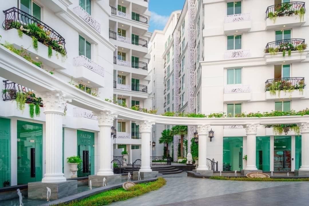 (CSL-656),Olympus City Garden,Big C Super Center South Pattaya 1.5 km.,1 bed 1 bath,30.90sqm.,7FL