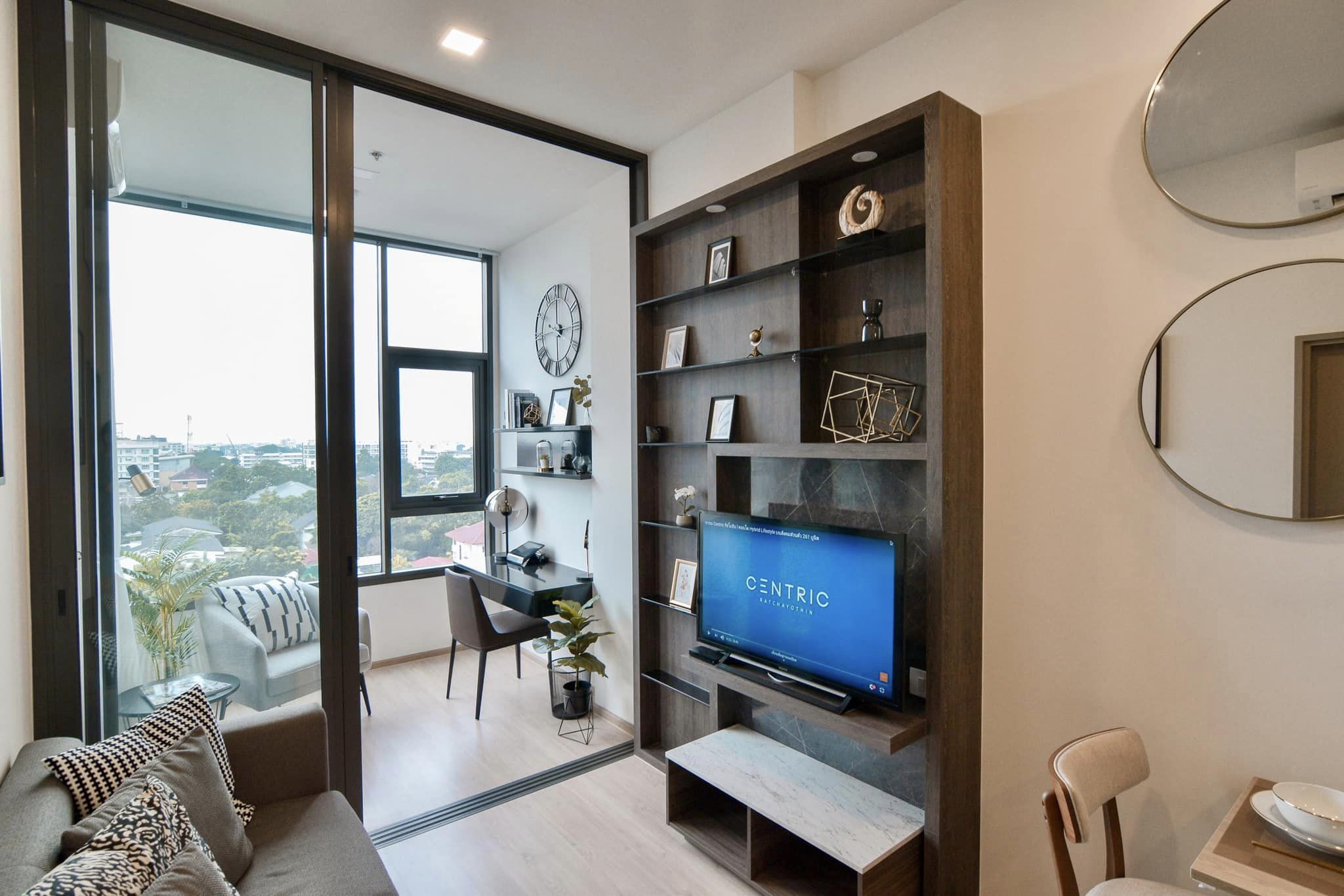 (CBA-823)Centric Ratchayothin, Ratchayothin BTS 1bed 1bath 35sqm 6FL