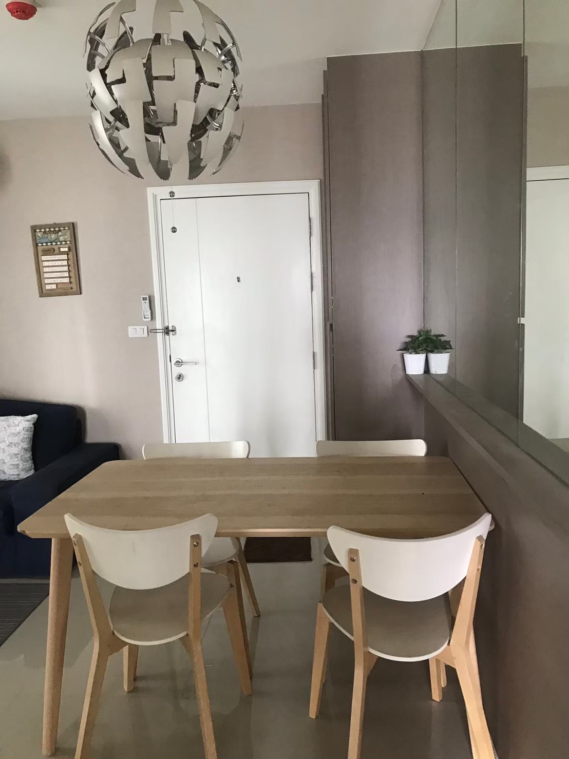 (CRH-1063) Aspire Sukhumvit 48 ,2bed 2bath 54sqm 14FL